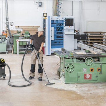 Karcher NT 40/1 Tact Te L Σκούπα Υγρών / Στερεών 1380W με Πλαστικό Κάδο 40lt