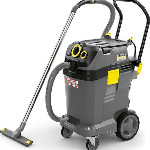 Karcher NT 50/1 Tact Te L Σκούπα Υγρών / Στερεών 1380W με Πλαστικό Κάδο 50lt