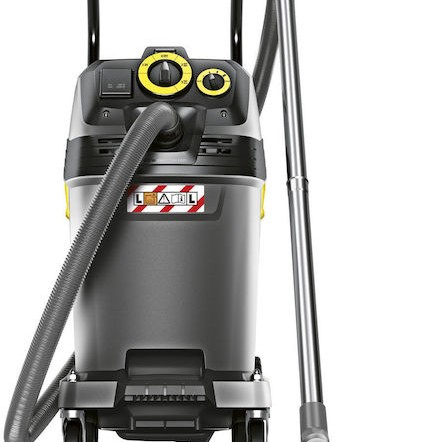 Karcher NT 50/1 Tact Te L Σκούπα Υγρών / Στερεών 1380W με Πλαστικό Κάδο 50lt