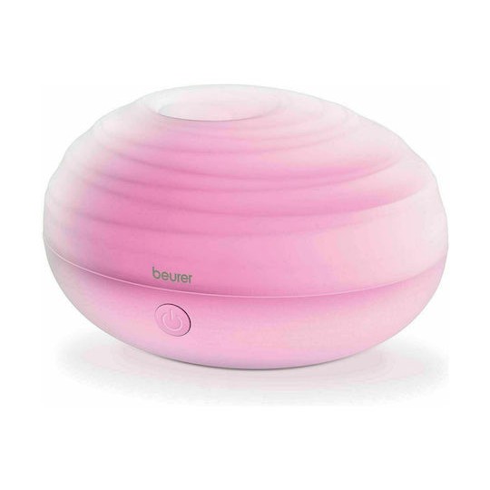Beurer Led Συσκευή Αρωματοθεραπείας Υπερήχων LA 20 με Χρονοδιακόπτη Λευκή 80ml