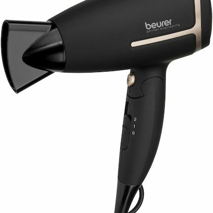 Beurer HC 25 Ionic Πιστολάκι Μαλλιών Ταξιδίου 1600W 59113