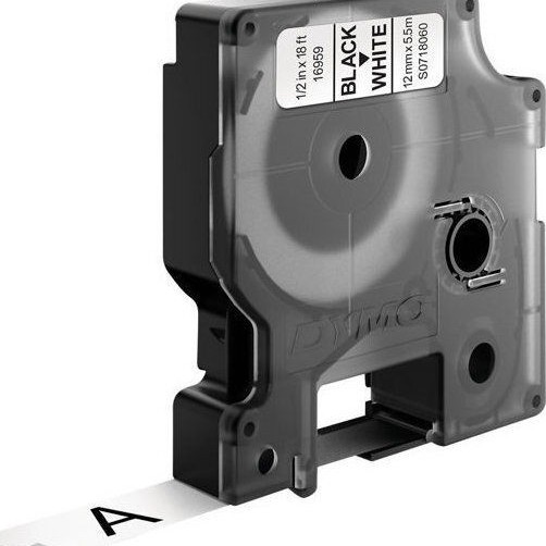 Dymo 16959 Ταινία Ετικετογράφου 5.5m x 12mm σε Λευκό Χρώμα