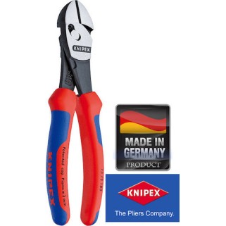 Knipex TwinForce Πλαγιοκόφτης Πλάγιος Ηλεκτρολόγου Μήκους 180mm