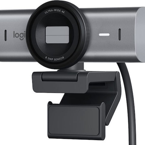 Logitech MX BRIO 705 for Business Web Camera 4K με Autofocus Ασημί