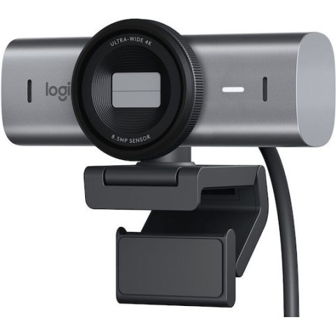 Logitech MX BRIO 705 for Business Web Camera 4K με Autofocus Ασημί