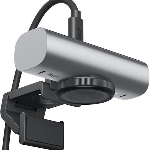 Logitech MX BRIO 705 for Business Web Camera 4K με Autofocus Ασημί