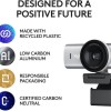 Logitech MX BRIO 705 for Business Web Camera 4K με Autofocus Ασημί
