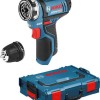 Bosch GSR 12V-15 FC Δραπανοκατσάβιδο Μπαταρίας Solo Brushless 12V