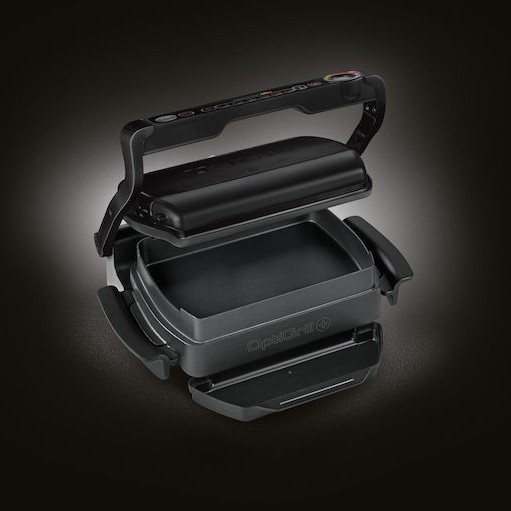 Tefal Επιτραπέζια Ηλεκτρική Ψησταριά Αλουμινίου 2000W Ανοξείδωτη με Καπάκι και Ρυθμιζόμενο Θερμοστάστη 36.5x36.5εκ.