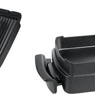 Tefal Επιτραπέζια Ηλεκτρική Ψησταριά Αλουμινίου 2000W Ανοξείδωτη με Καπάκι και Ρυθμιζόμενο Θερμοστάστη 36.5x36.5εκ.