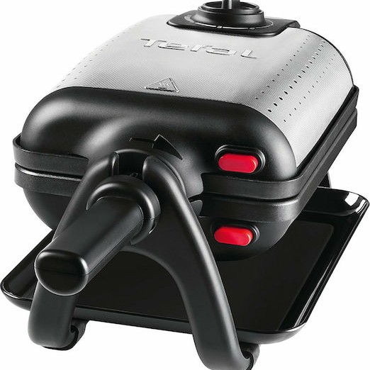 Tefal Kingsize Βαφλιέρα 2 Θέσεων σε Ορθογώνιο Σχήμα 1200W