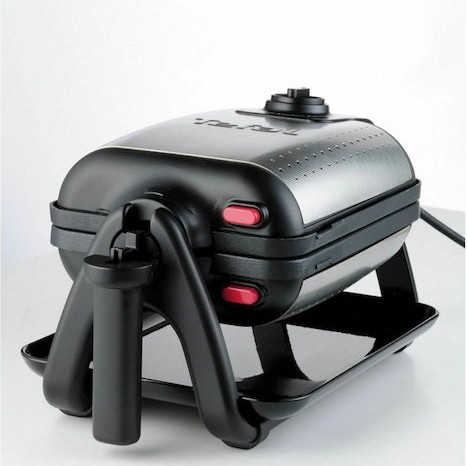 Tefal Kingsize Βαφλιέρα 2 Θέσεων σε Ορθογώνιο Σχήμα 1200W