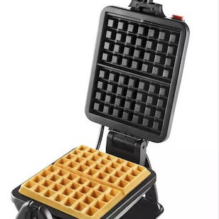 Tefal Kingsize Βαφλιέρα 2 Θέσεων σε Ορθογώνιο Σχήμα 1200W