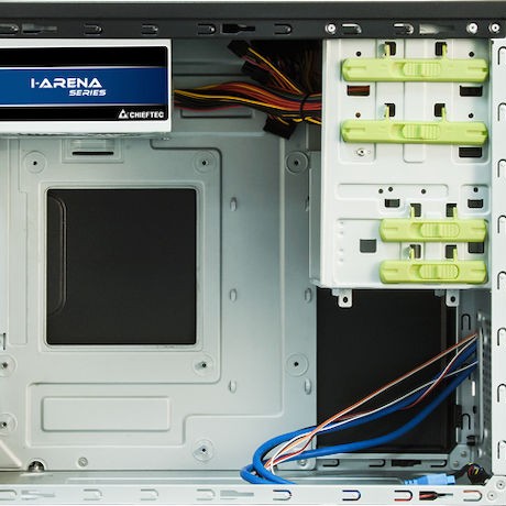 Chieftec CT-01B-350GPB Micro Tower Κουτί Υπολογιστή Μαύρο