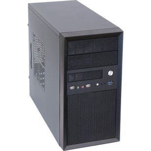 Chieftec CT-01B-350GPB Micro Tower Κουτί Υπολογιστή Μαύρο