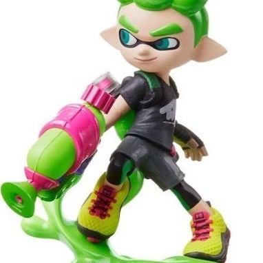 Nintendo Amiibo Splatoon - Inkling Boy Neon Green