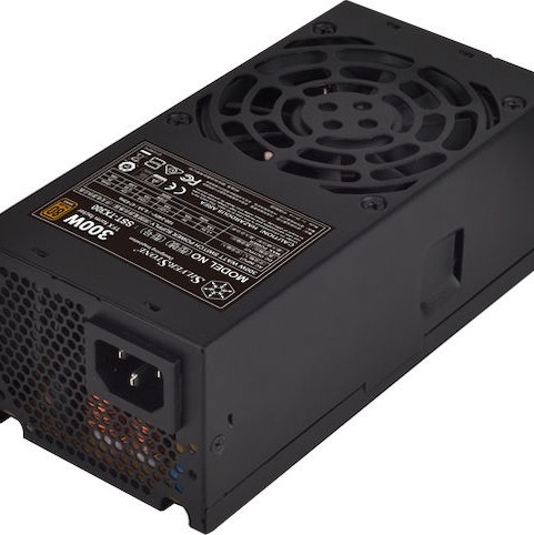 Silverstone TX300 300W Μαύρο Τροφοδοτικό Υπολογιστή Full Wired 80 Plus Bronze