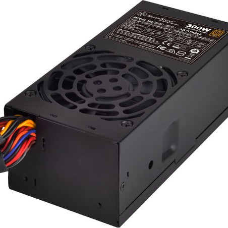 Silverstone TX300 300W Μαύρο Τροφοδοτικό Υπολογιστή Full Wired 80 Plus Bronze