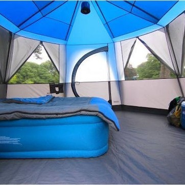 Coleman Octagon 8 Σκηνή Camping Μπλε με Διπλό Πανί 3 Εποχών για 8 Άτομα 396x396x225εκ.