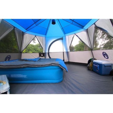 Coleman Octagon 8 Σκηνή Camping Μπλε με Διπλό Πανί 3 Εποχών για 8 Άτομα 396x396x225εκ.
