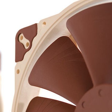 Noctua NF-A20 Case Fan 200mm με Σύνδεση 4-Pin PWM Καφέ