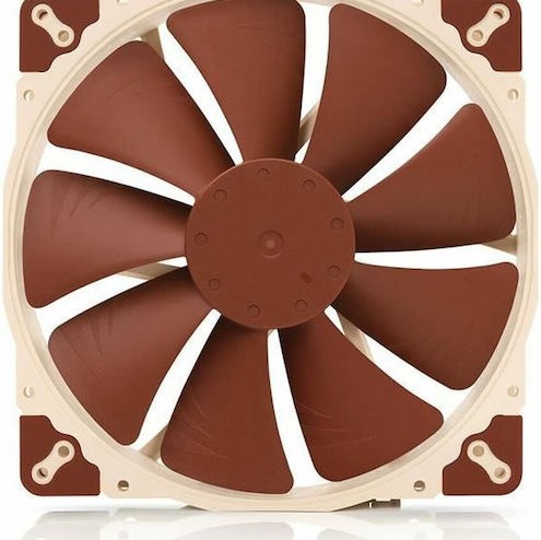 Noctua NF-A20 FLX Case Fan 200mm με Σύνδεση 3-Pin Καφέ