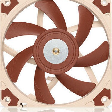 Noctua NF-A12x15 FLX Case Fan 120mm με Σύνδεση 3-Pin Καφέ