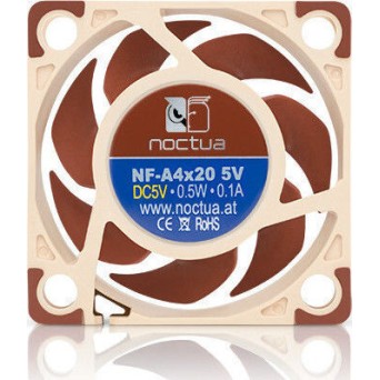 Noctua NF-A4x20 5V Case Fan 40mm με Σύνδεση 3-Pin Καφέ