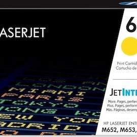 HP 655A Γνήσιο Toner Laser Εκτυπωτή Κίτρινο 10500 Σελίδων (CF452A)