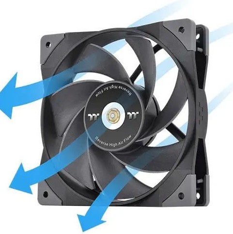 Thermaltake Swafan GT12 Case Fan 120mm με Σύνδεση 4-Pin PWM