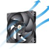 Thermaltake Swafan GT12 Case Fan 120mm με Σύνδεση 4-Pin PWM