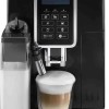 De'Longhi Dinamica Αυτόματη Μηχανή Espresso 1450W Πίεσης 15bar για Cappuccino με Μύλο Άλεσης Μαύρη
