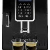 De'Longhi Dinamica Αυτόματη Μηχανή Espresso 1450W Πίεσης 15bar για Cappuccino με Μύλο Άλεσης Μαύρη