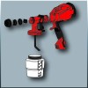Einhell TC-SY 500 P Ηλεκτρικό Πιστόλι Βαφής 500W με Δοχείο 1lt