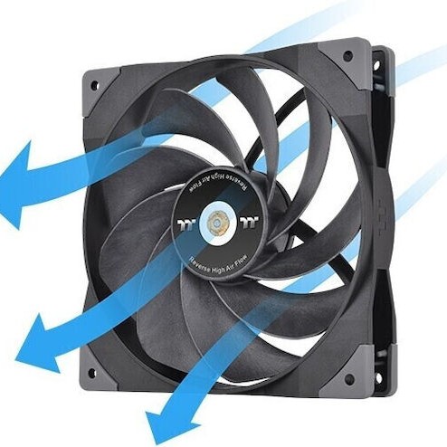Thermaltake SWAFAN GT14 PC TT Premium Edition Case Fan 140mm με Σύνδεση 3-Pin