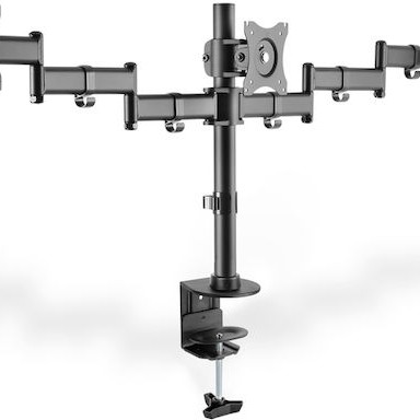 Digitus Βάση Γραφείου για 3 Οθόνες έως 27