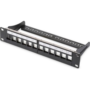 Digitus Patch Panel Keystone για Rack 1U 10
