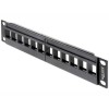 Digitus Patch Panel Keystone για Rack 1U 10