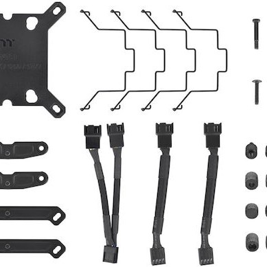 Thermaltake Toughair 710 Ψύκτρα Επεξεργαστή Διπλού Ανεμιστήρα για Socket AM4/AM5/1200/115x/1700