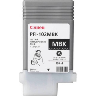 Canon PFI-102 Γνήσιο Μελάνι Εκτυπωτή InkJet Matte Μαύρο (0894B001)