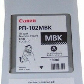 Canon PFI-102 Γνήσιο Μελάνι Εκτυπωτή InkJet Matte Μαύρο (0894B001)