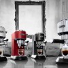 De'Longhi Dedica Pump Μηχανή Espresso 1300W Πίεσης 15bar Λευκή