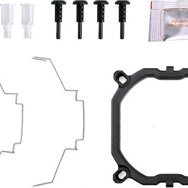 Thermaltake UX200 SE ARGB Ψύκτρα Επεξεργαστή για Socket AM4/AM5/115x/1700 Λευκή