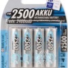 Ansmann Επαναφορτιζόμενες Μπαταρίες AA Ni-MH 2500mAh 1.2V 4τμχ