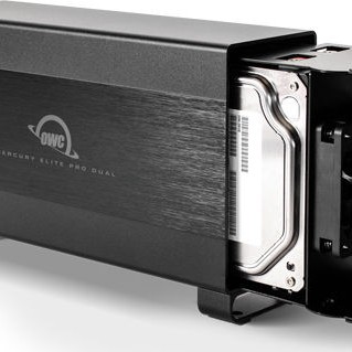 OWC Mercury Elite Pro Dual Θήκη για 2 Σκληρούς Δίσκους 2.5
