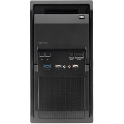 Chieftec LT-01B-350GPB Mini Tower Κουτί Υπολογιστή Μαύρο