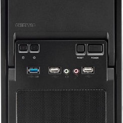 Chieftec LT-01B-350GPB Mini Tower Κουτί Υπολογιστή Μαύρο