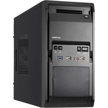 Chieftec LT-01B-350GPB Mini Tower Κουτί Υπολογιστή Μαύρο