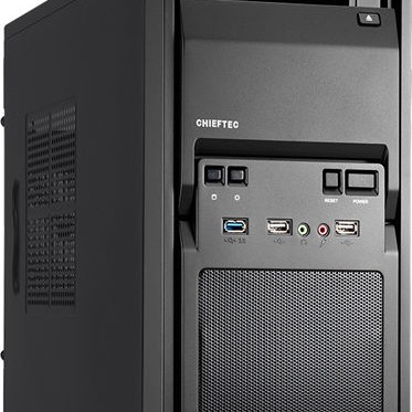 Chieftec LT-01B-350GPB Mini Tower Κουτί Υπολογιστή Μαύρο