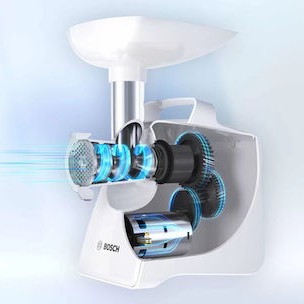 Bosch Μηχανή Άλεσης Κιμά 700W Ασημί